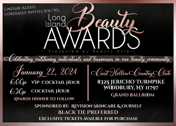 Long Island Beauty Awards - Gala Tickets